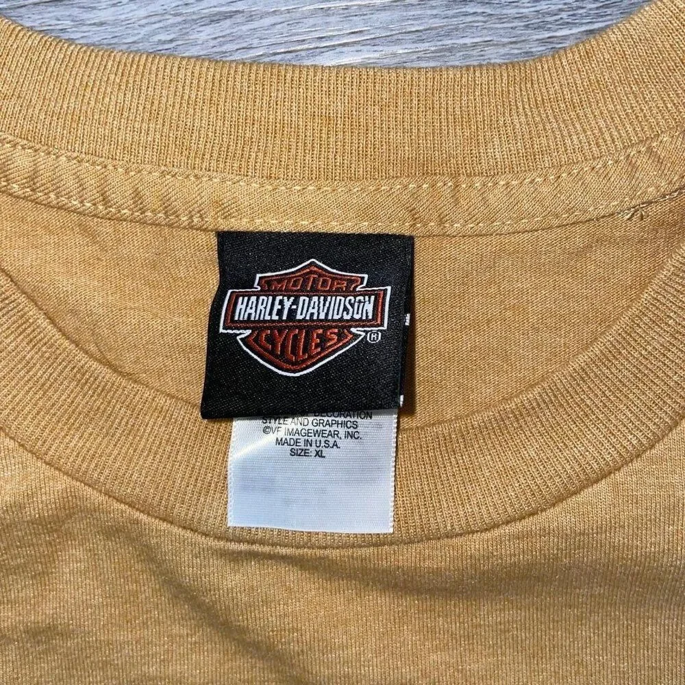 Harley Davidson Men XL Ride For Life 2009 Shirt Tee Bike Motorcycle Short Sleeve
